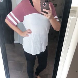 Final🔻Jersey Striped Tee